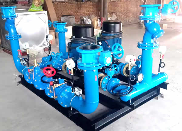 山西高層直連供熱機(jī)組圖片