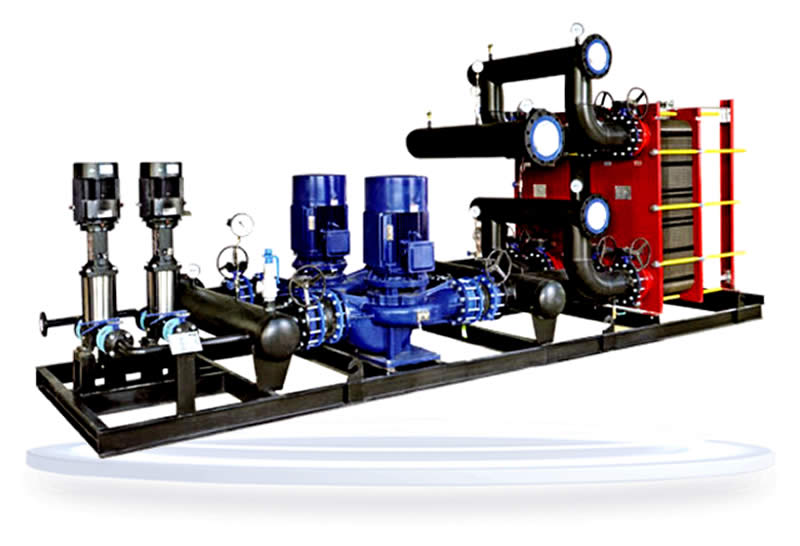 山西雙板換器換熱機(jī)組
