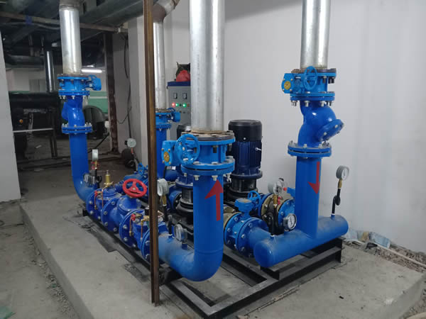 甘肅白銀直聯(lián)加壓供暖機組
