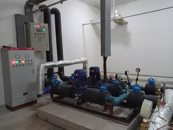 山西晉城沁水縣高區(qū)直連加壓機組